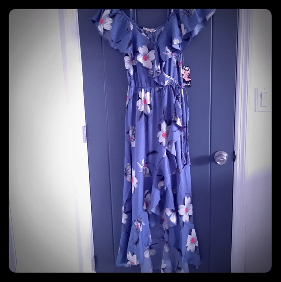 Blush Dresses & Skirts - Long flower dress